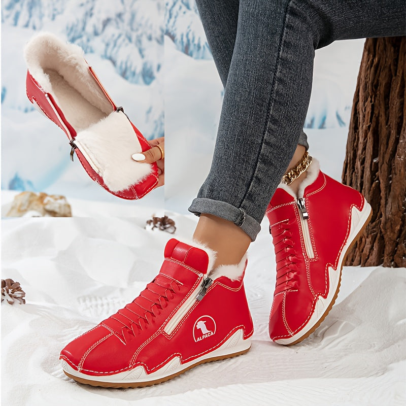 Léa | Comfortable Winter Booties with Ergonomic Support