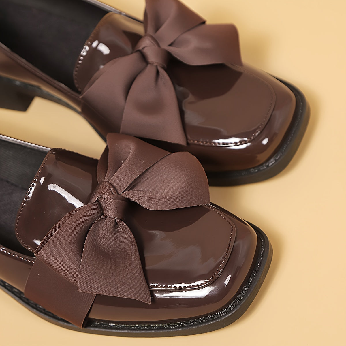 Lucette™ – Elegant Bow Loafers for Sensitive Feet