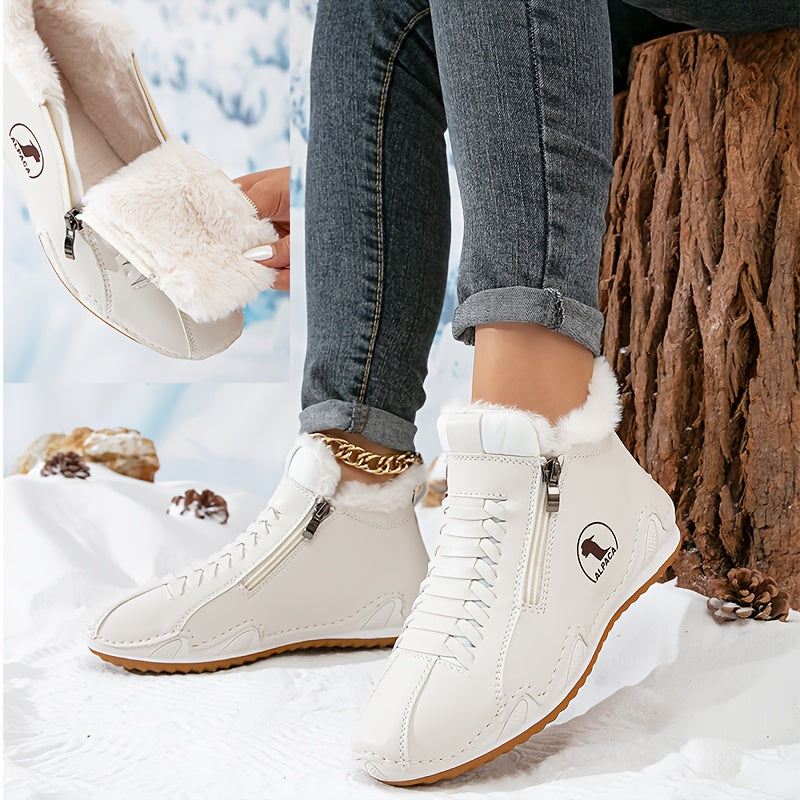 Léa | Comfortable Winter Booties with Ergonomic Support
