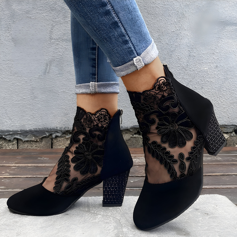 Ismérie | Elegant Comfort Ankle Boots
