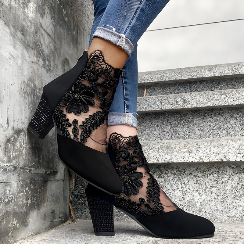 Ismérie | Elegant Comfort Ankle Boots