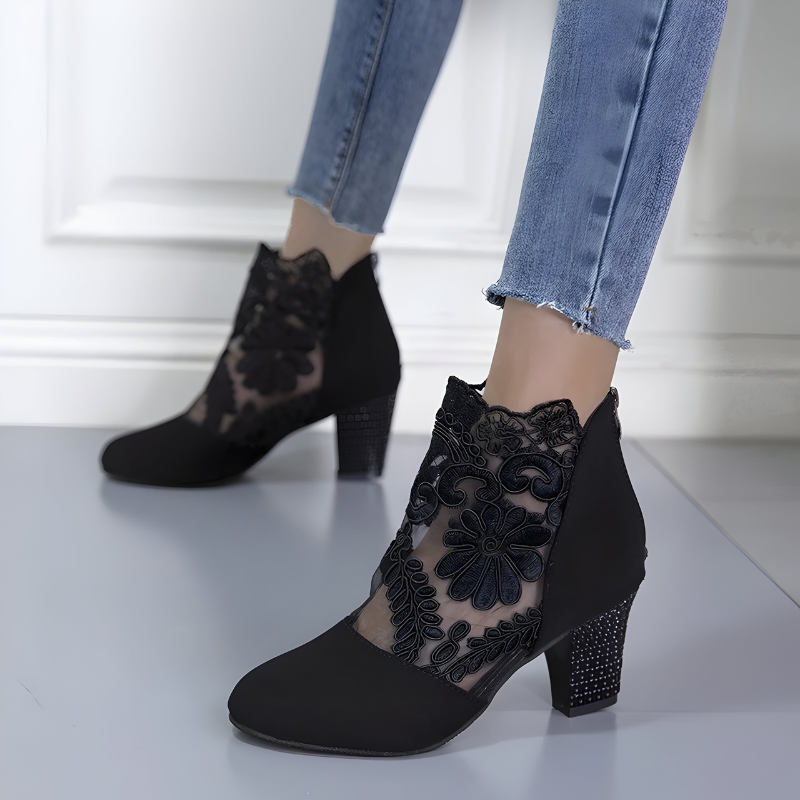 Ismérie | Elegant Comfort Ankle Boots