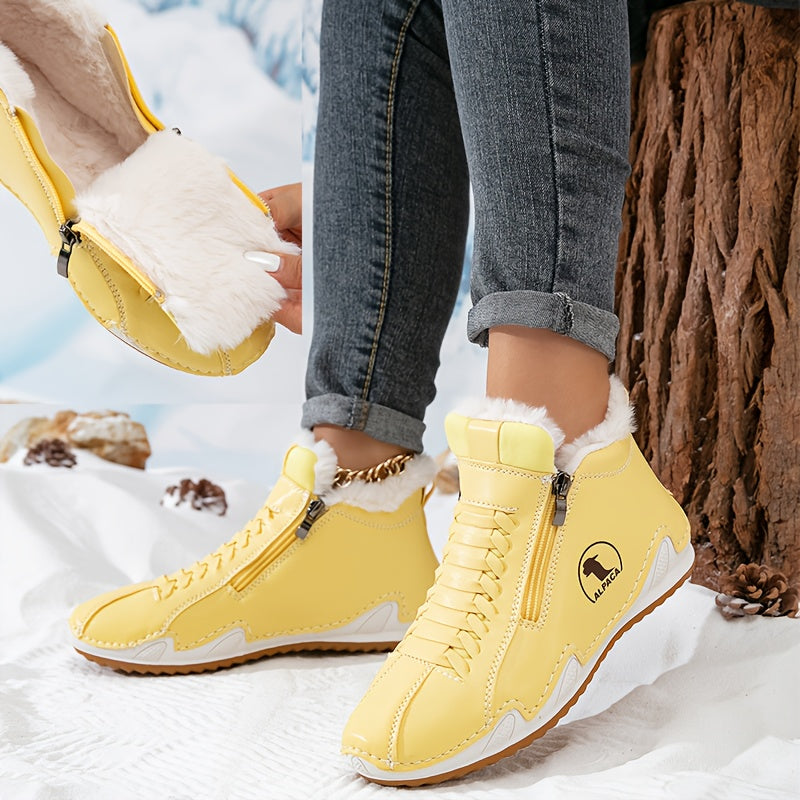 Léa | Comfortable Winter Booties with Ergonomic Support