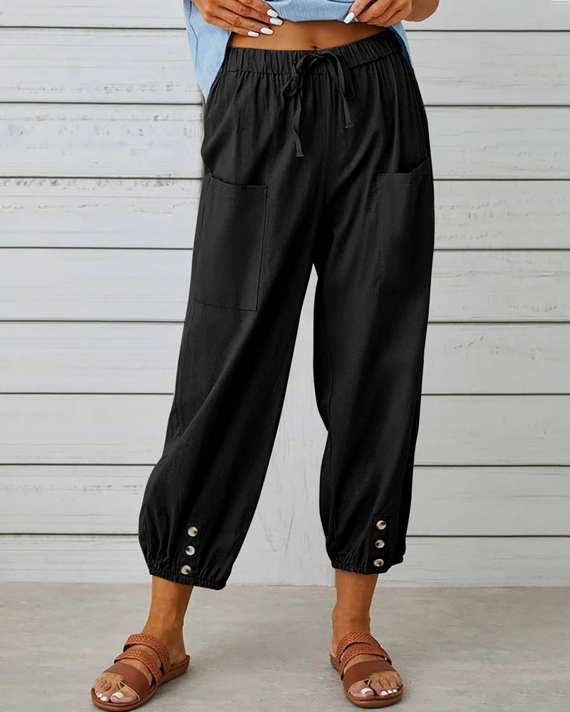 Neve | Chic High-Waisted Pants