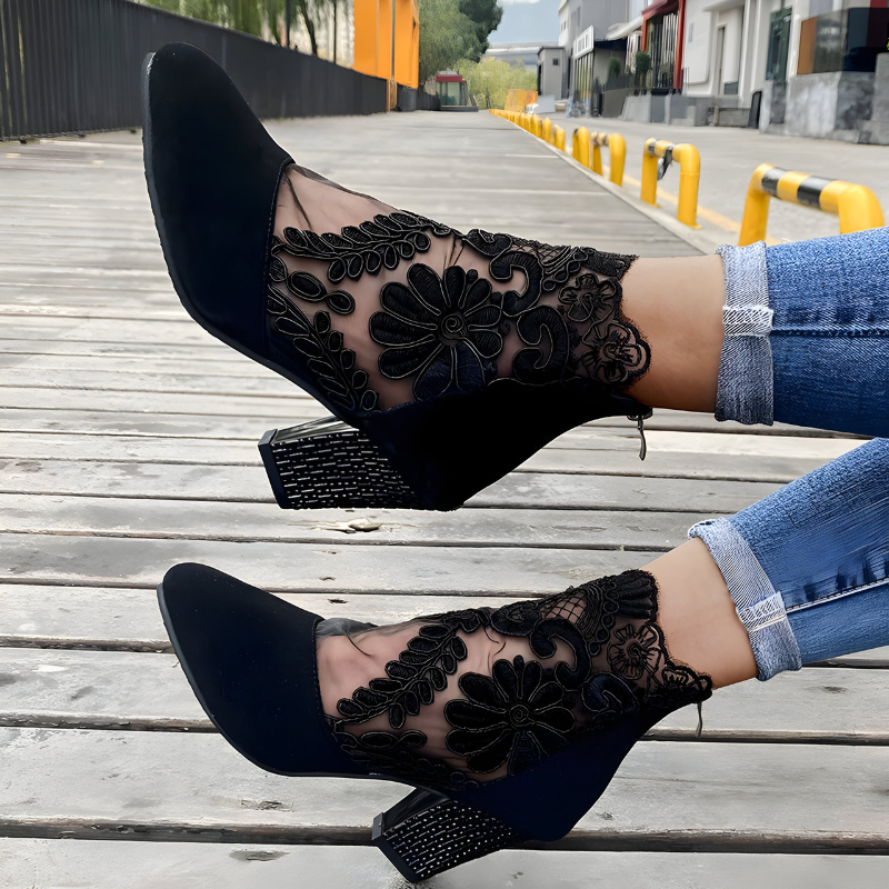 Ismérie | Elegant Comfort Ankle Boots