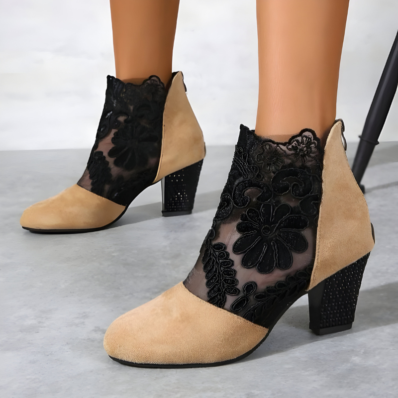 Ismérie | Elegant Comfort Ankle Boots
