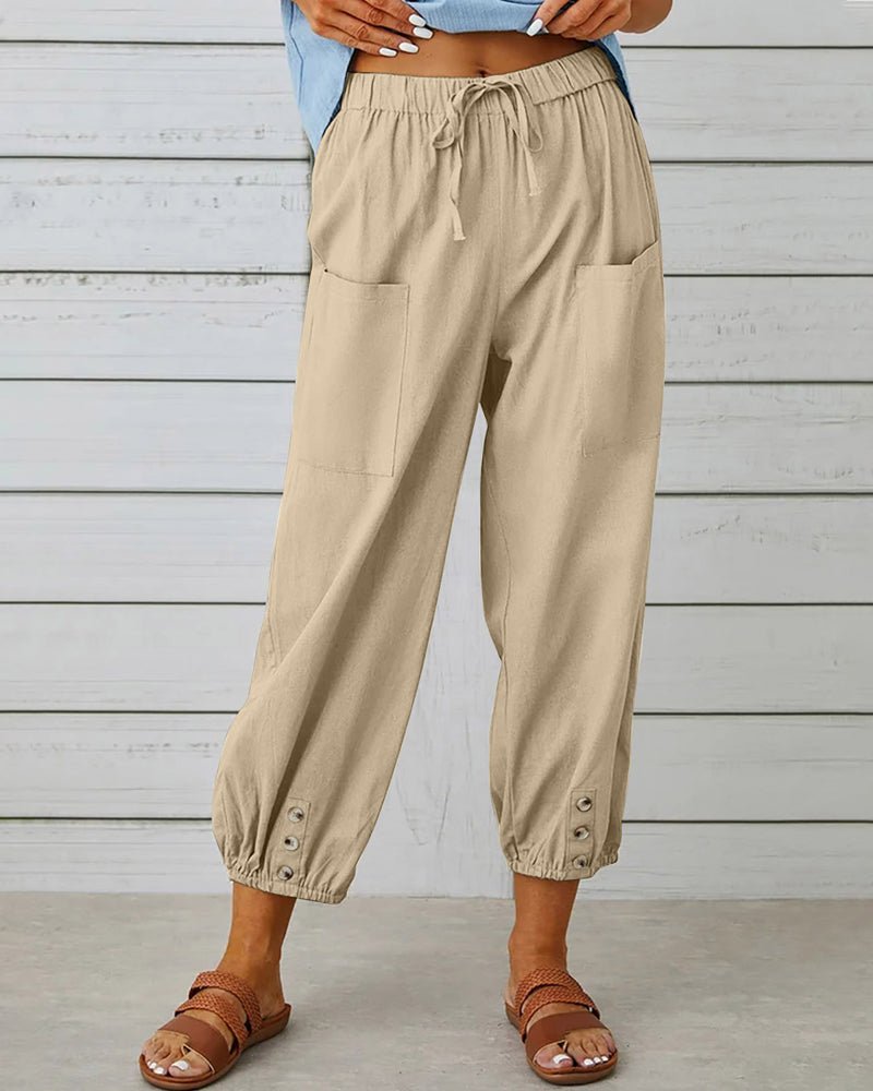 Neve | Chic High-Waisted Pants