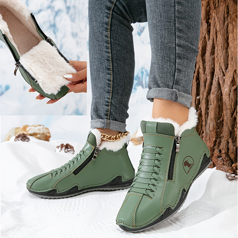 Léa | Comfortable Winter Booties with Ergonomic Support