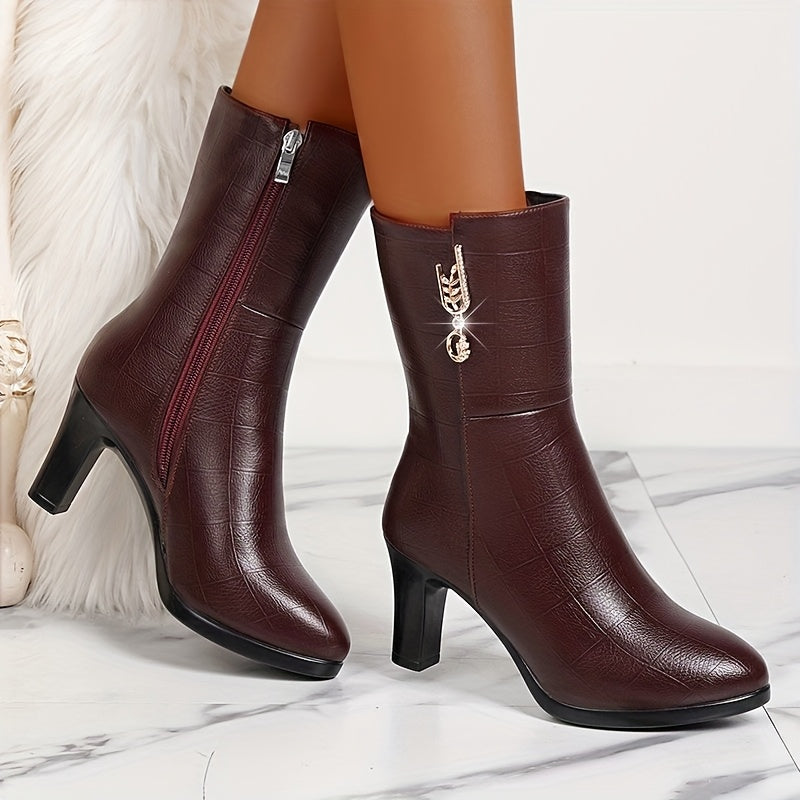 Ophélysse – Elegant Comfort Heel Ankle Boots