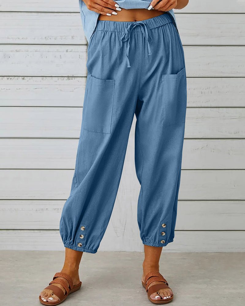 Neve | Chic High-Waisted Pants