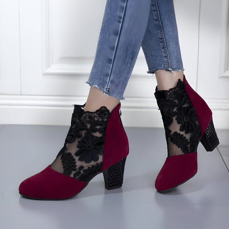 Ismérie | Elegant Comfort Ankle Boots
