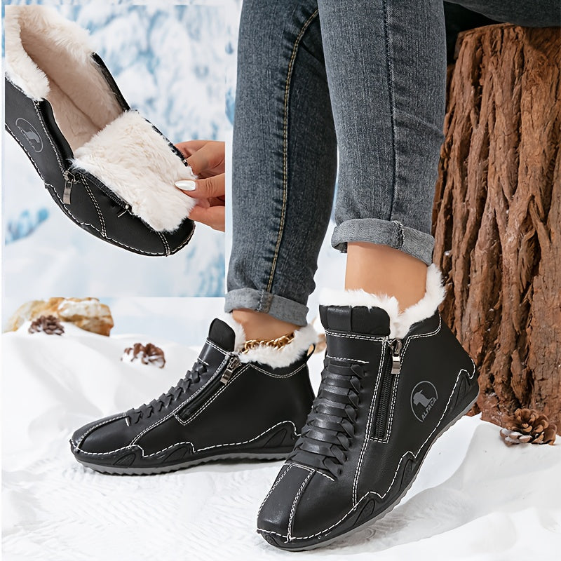 Léa | Comfortable Winter Booties with Ergonomic Support
