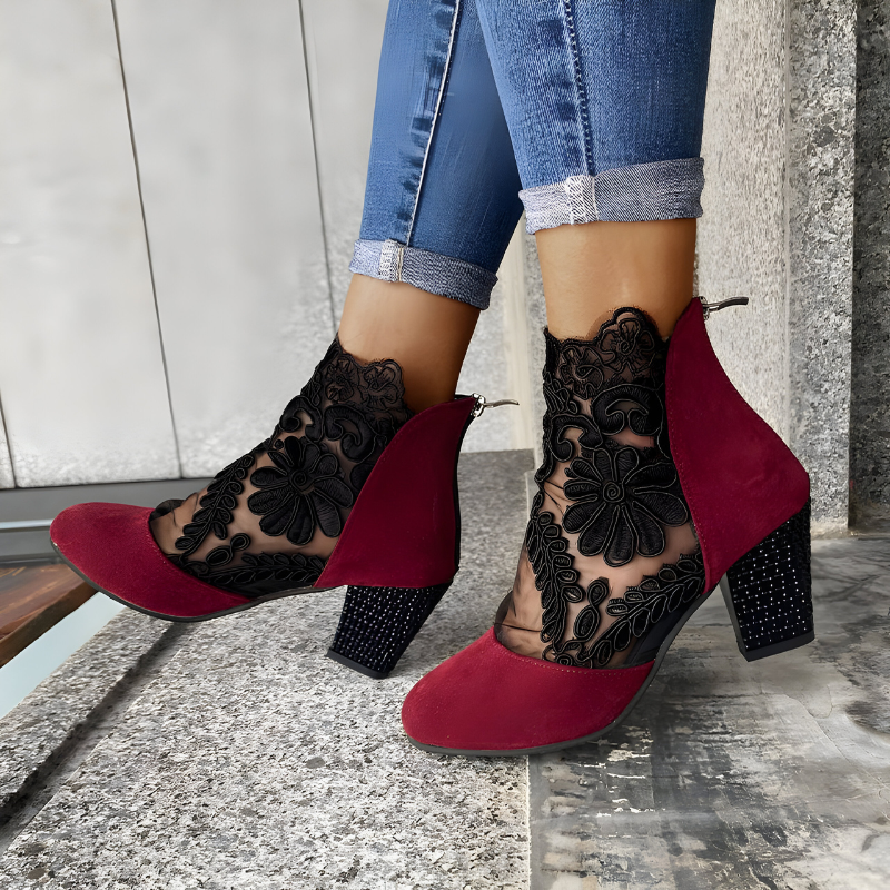 Ismérie | Elegant Comfort Ankle Boots