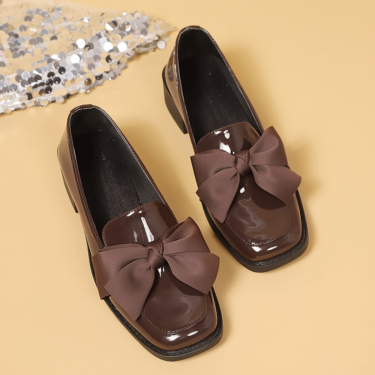 Lucette™ – Elegant Bow Loafers for Sensitive Feet