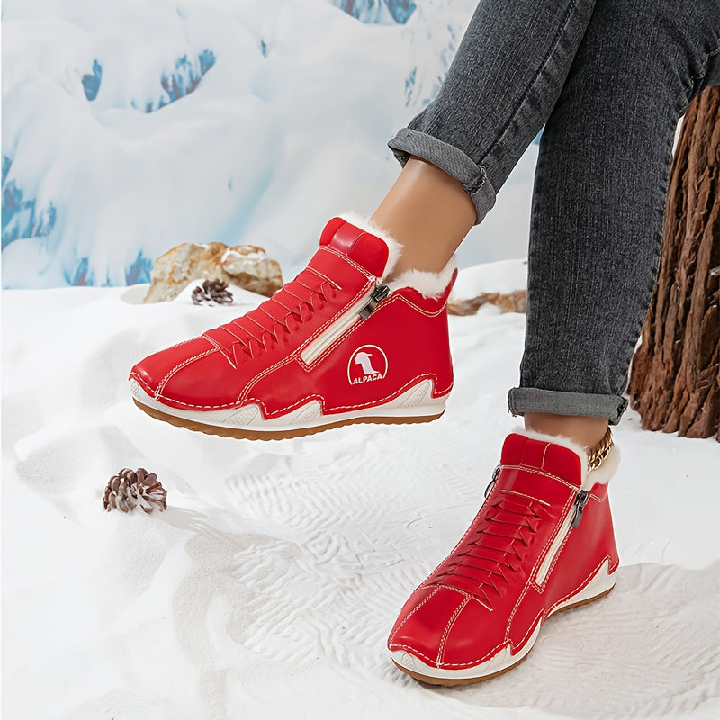 Léa | Comfortable Winter Booties with Ergonomic Support