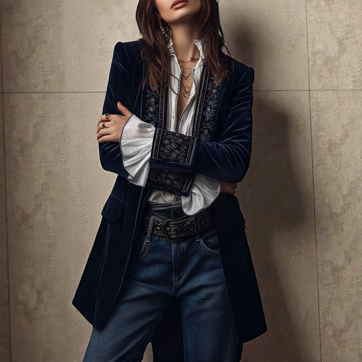 Elise™ | Luxe Velvet Jacket
