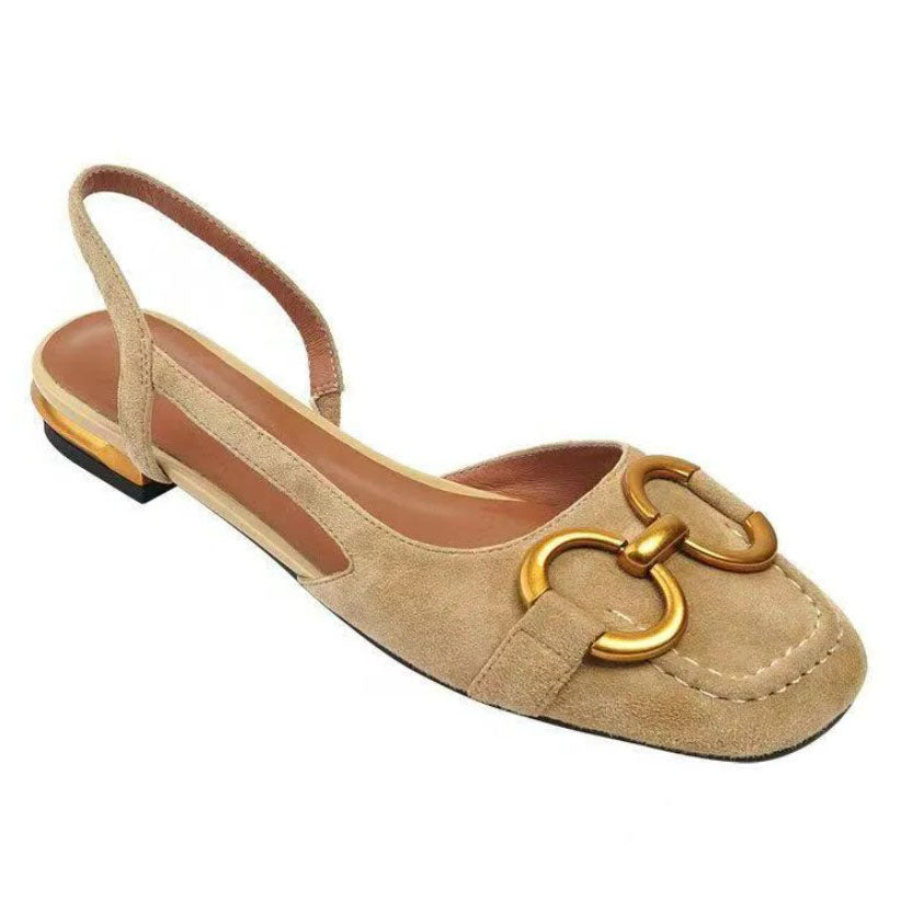Brenna™ | Leather Buckle Sandals