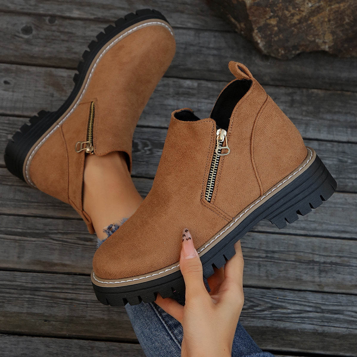 Amaya™ - Daily Comfort Ankle Boots