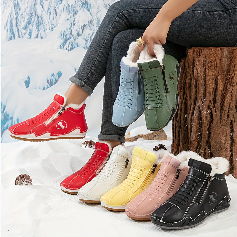 Léa | Comfortable Winter Booties with Ergonomic Support
