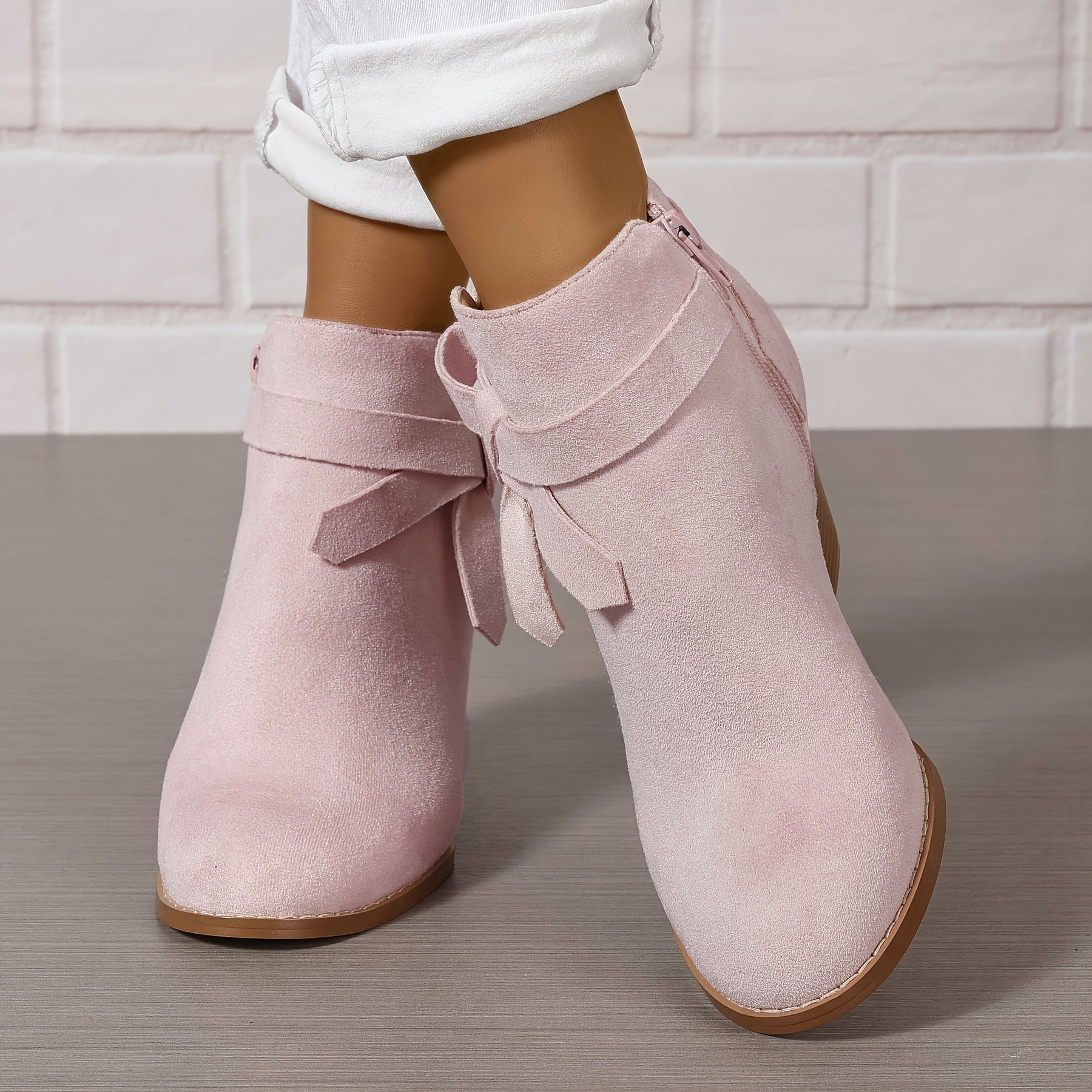 Léa | Elegant Ankle Boots with Stable Heel