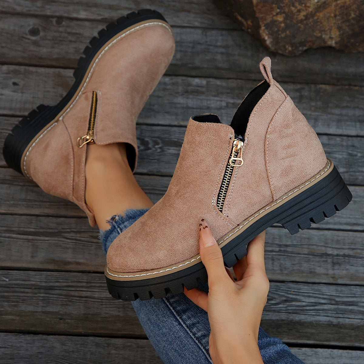 Amaya™ - Daily Comfort Ankle Boots