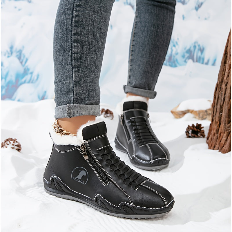 Léa | Comfortable Winter Booties with Ergonomic Support