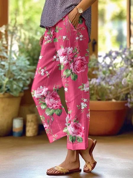Lilah | Casual Floral Pants
