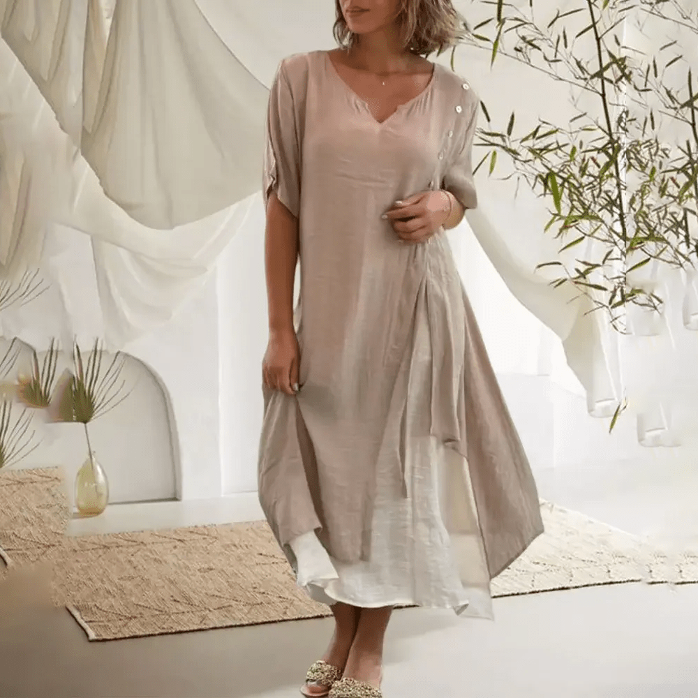 Elora | Classic Everglow Maxi Dress