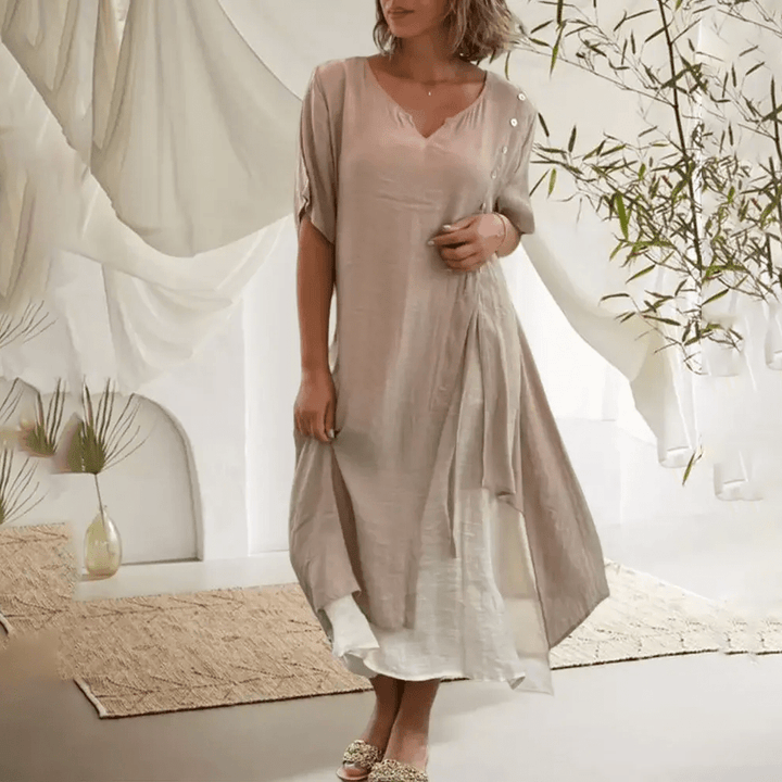 Elora | Classic Everglow Maxi Dress