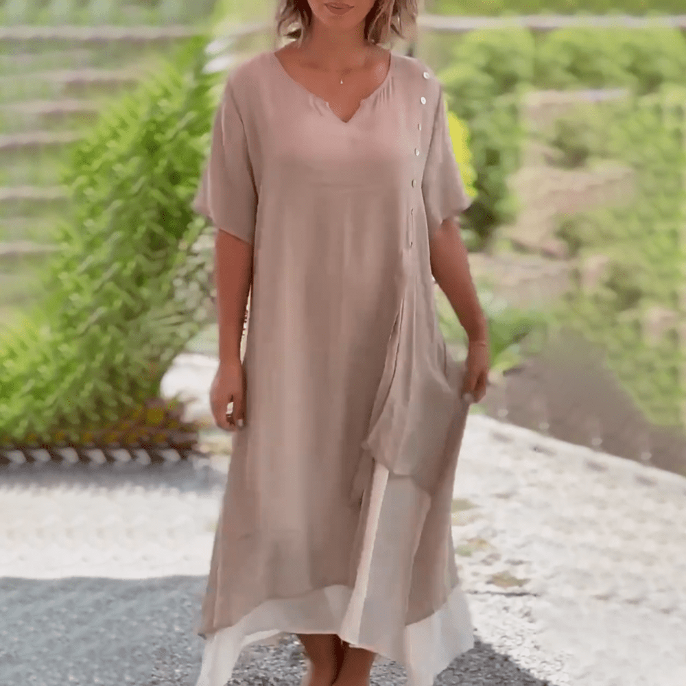 Elora | Classic Everglow Maxi Dress