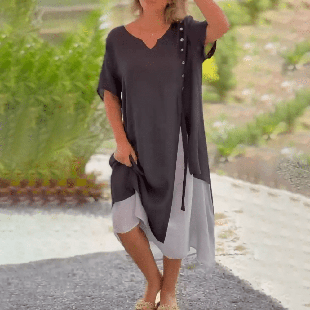 Elora | Classic Everglow Maxi Dress