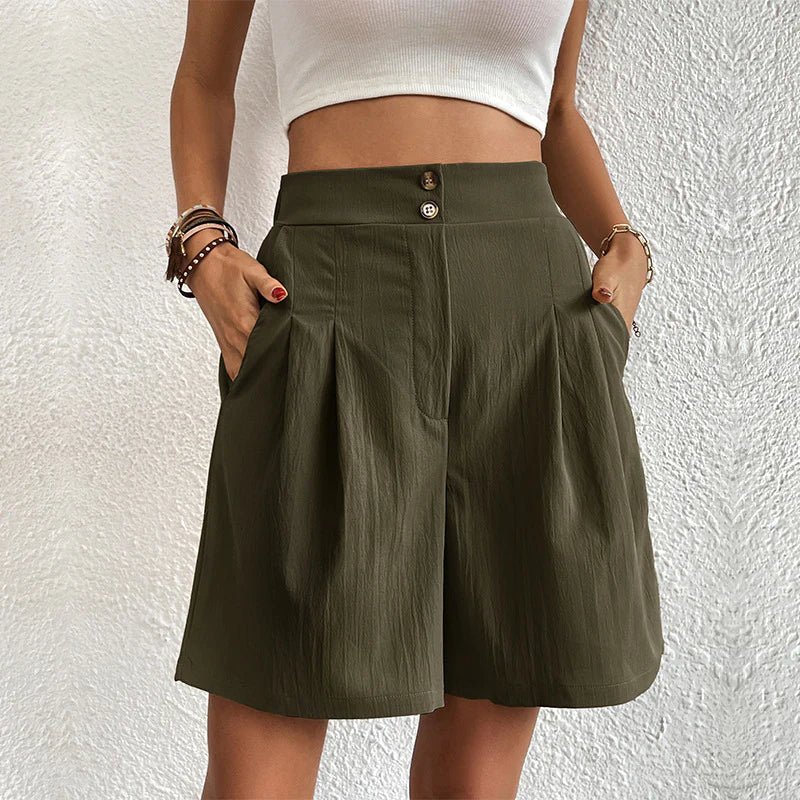 Chelsie | High Waist Comfort Shorts
