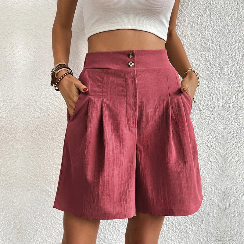 Chelsie | High Waist Comfort Shorts