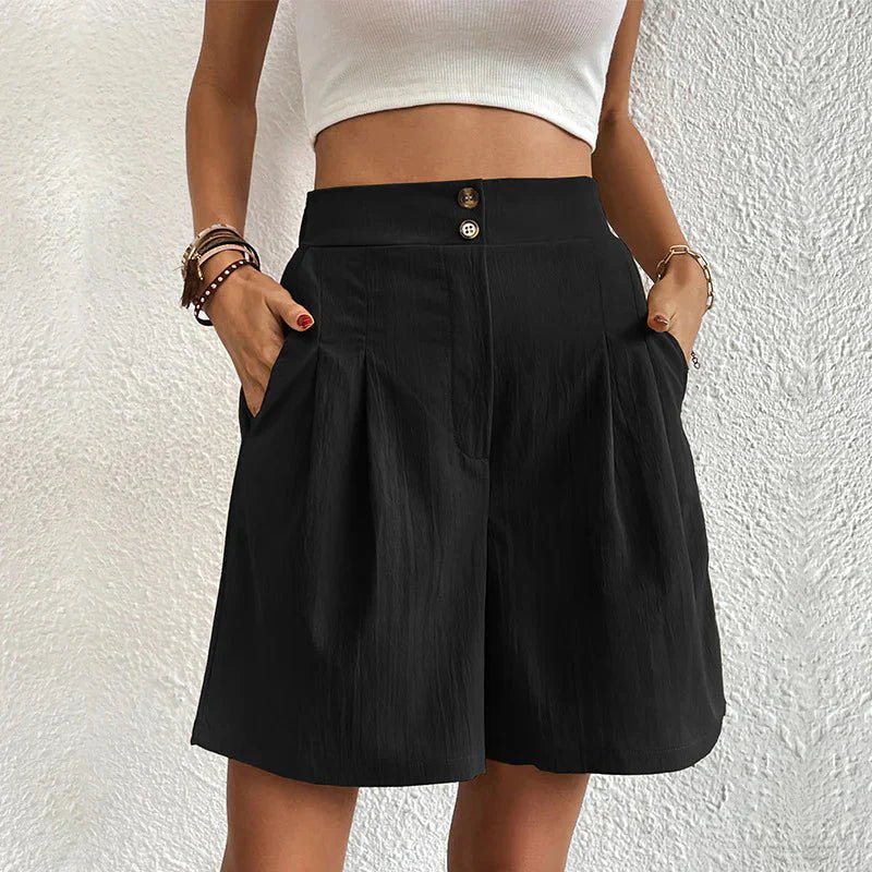 Chelsie | High Waist Comfort Shorts