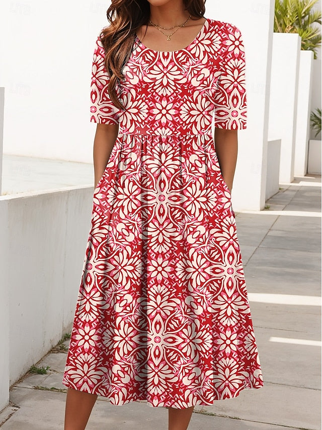 Carlyn | Midi Floral Airy